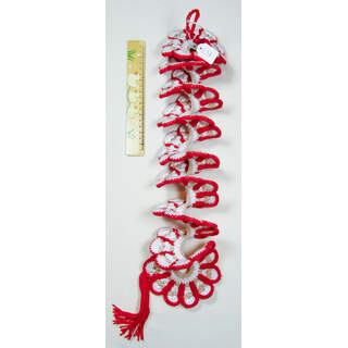 037 Gehaakte serpentine - rood